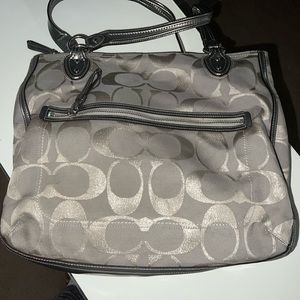 Coach AUTHENTIC Large Gray Tote